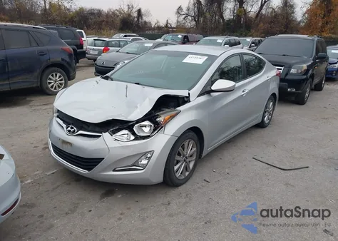 2014 Hyundai Elantra Se z USA, uszkodzony, nr VIN KMHDH4AE3EU062208